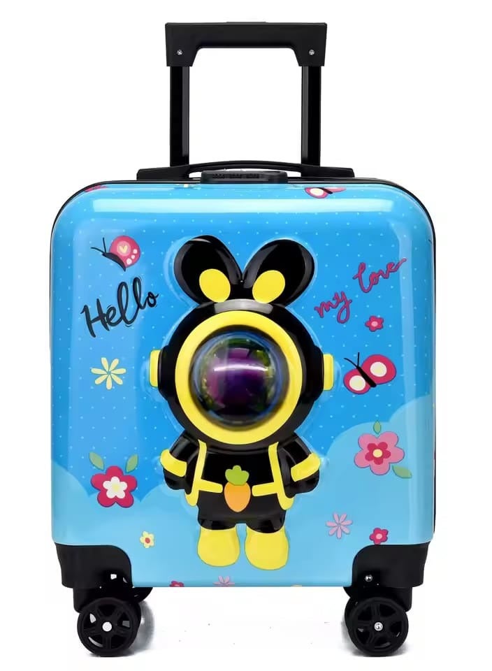 HASSM Cartoon Printed Suitcase  - Image 1
