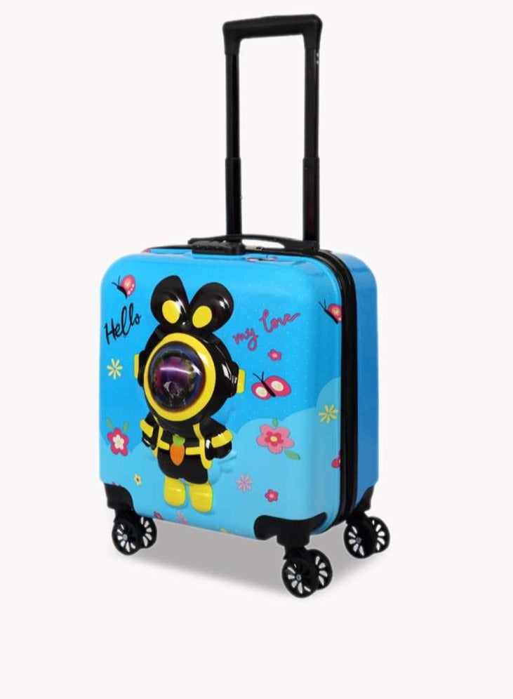 HASSM Cartoon Printed Suitcase  - Image 2