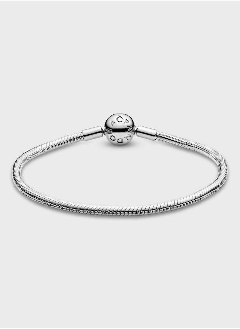PANDORA Moments Snake Chain Bracelet - Image 2