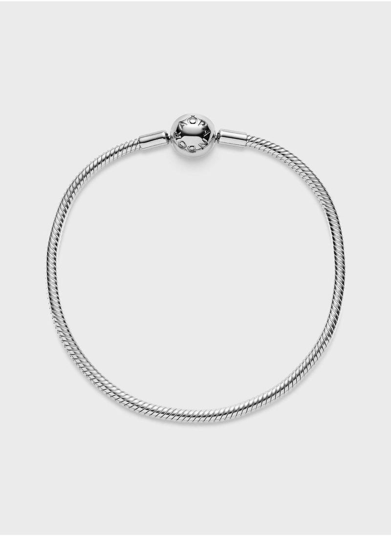 PANDORA Moments Snake Chain Bracelet - Image 3