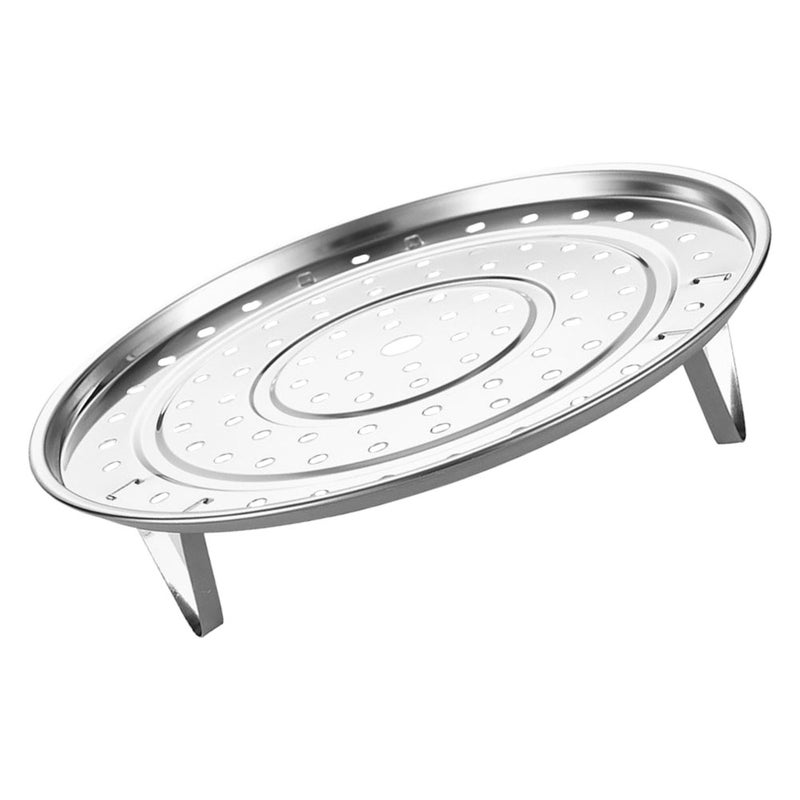 🍳 رف تبخير من الفولاذ المقاوم للصدأ قوي مع أرجل قابلة للإزالة لتوفير المساحة للمطبخ - Image 1