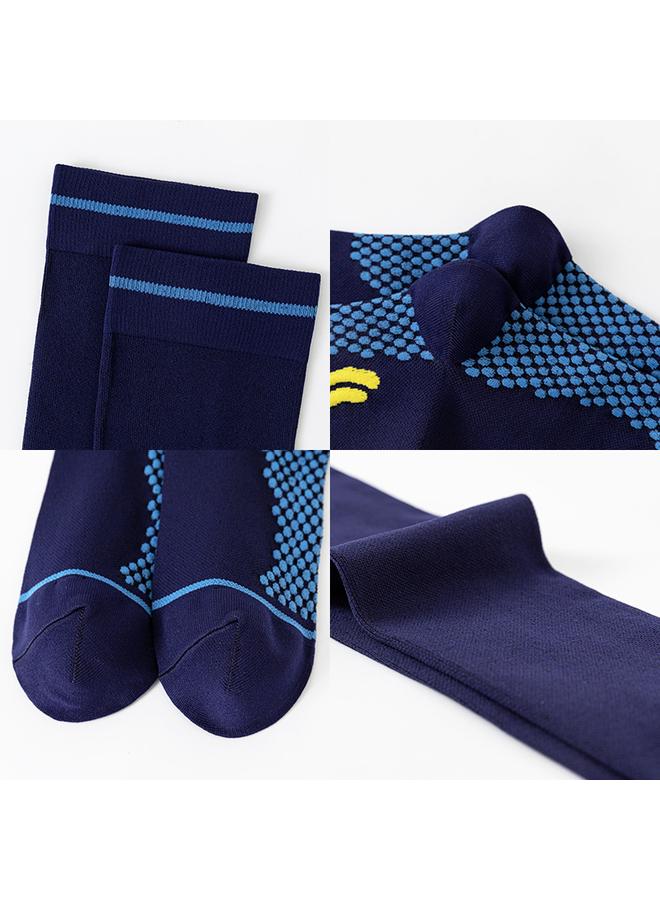 Bluejw Professional Sports Marathon Pressure Over-the-Knee Stocking Long Tube Fitness Yoga Rope Skipping Running Non-slip Compression Socks  - Image 3