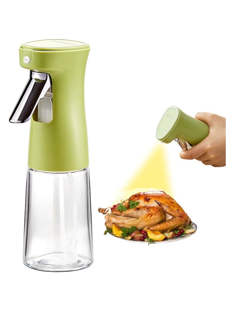 Perfii 240ml Glass Olive Oil Sprayer Bottle, Ideal for Air Fryer, Baking, Grilling, Frying, and Salad Creations, Kitchen Essential Versatile Cooking Companion  - Image 1