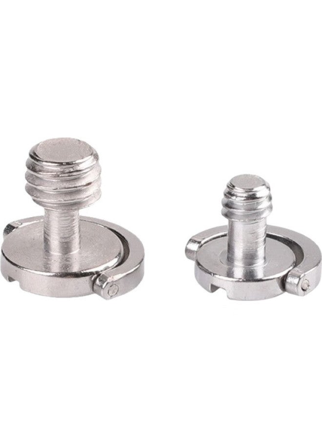 Earlymen Cloud Platform Quick Assembly Board Screw Set, Camera Connection 1/4 + 3/8 Screw Set, Handle Screw Tripod Cloud Platform Screw Photography Accessories - Image 3