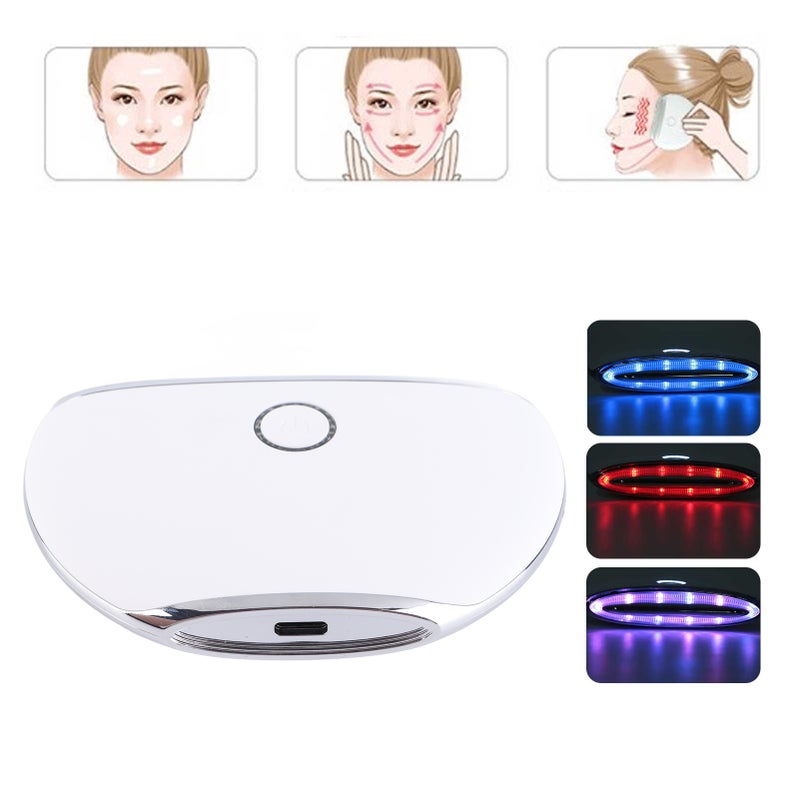 Facial Scraping Plate Electric Massage Gua Sha Board Firming Import Face Lifting Tool - Image 4