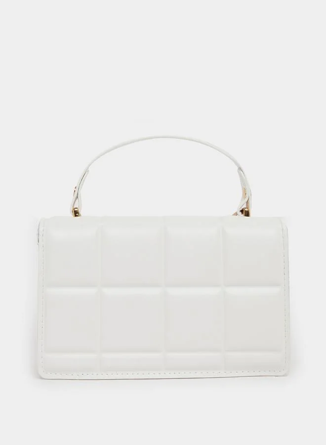 Styli Quilted Handbag with Mini Purse