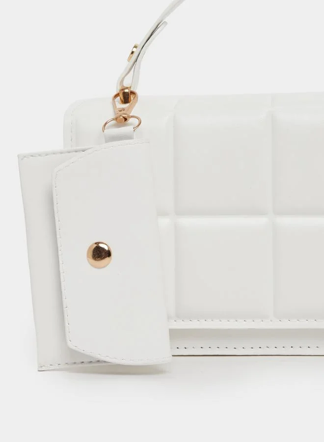 Styli Quilted Handbag with Mini Purse