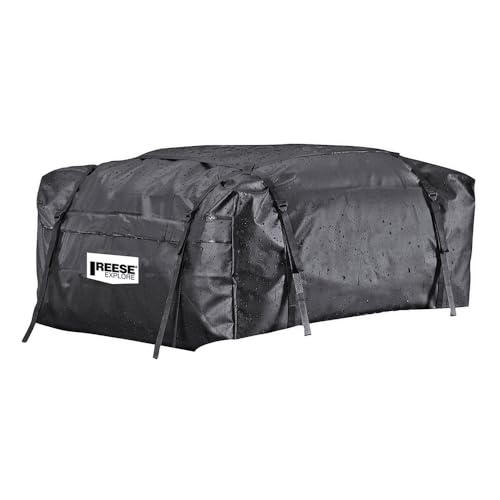 Reese Explore 1041100 Rainproof Car Top Carrier (15 Cubic Feet),Black - Image 1