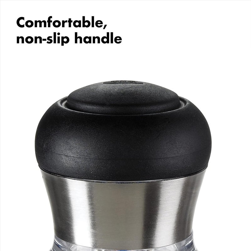 OXO SteeL Soap Dispensing Palm Brush with Durable Nylon Bristles - Image 4