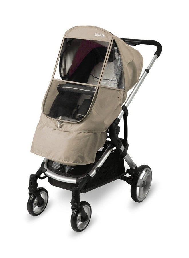 Manito Elegance Beta Stroller Weather Shield/Rain Cover (Beige) - Image 1