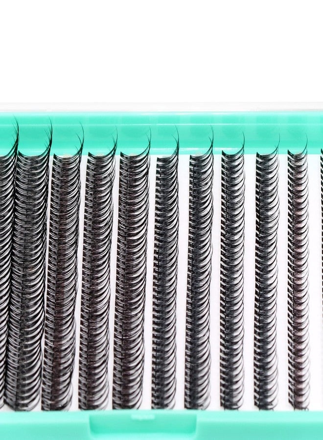 BODERMINCER 8-16mm to Choose Fish Tail Design 120pcs Thickness 0.1mm C Curl 12 Root Women Lady Individual Black False Eyelash Cluster Eye Lashes Extension Tools (8-10-12-14-16mm MIX) - Image 5
