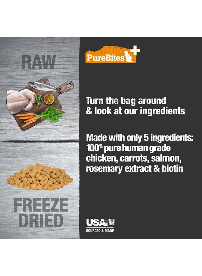 PureBites+ Freeze Dried Cat Treat 31g | Skin & Coat | 5 Ingredients | Made in USA - Image 3