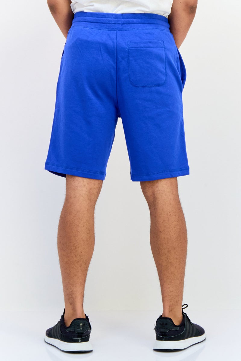 GAP Men Brand Logo Basic Shorts, Blue - Image 3