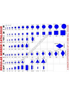 MAHANT LASER POINT MAHANT LASER POINT Regular Silver Rectangle Shape Mirror for Craft Work Jewlerry WorkEmbroidery Work Mandala Art Jewelry Making 4 12MM 390 Pices 50GM  - Image 4