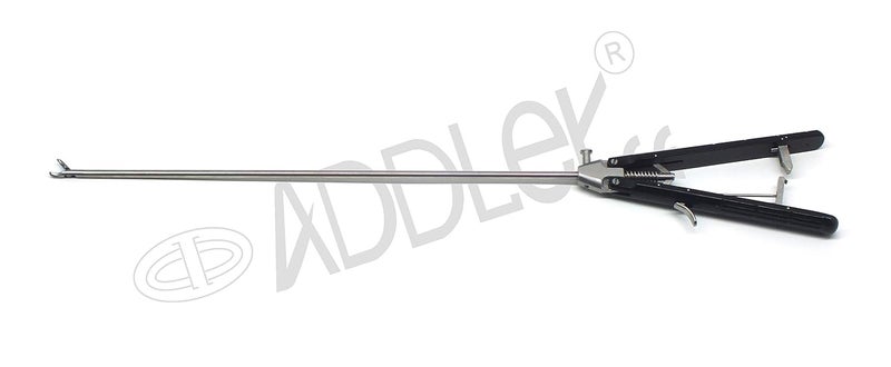 ADDLER Laparoscopy Needle Holder Curved V Handle 5 MM Qty1