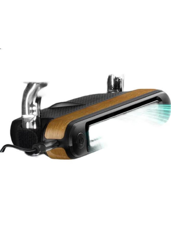 DiGallen Digalun Car Turbo Electric Fan, Rear Seat Ventilation Fan, Powerful Cooling, Usb Car Fan - Image 2