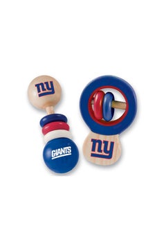 MasterPieces NFL New York Giants Natural Wood, Non-Toxic, BPA, Phthalates, & Formaldehyde Free, Baby Rattle Set, 2 Pieces - pzsku/Z29A3574539DC28C6863EZ/45/_/1737032289/7a3400b1-2a80-4d4a-b4bc-4be5cace6938