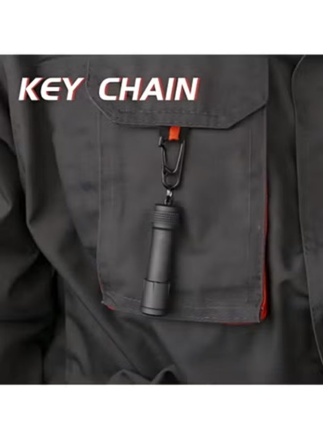 Mini LED Flashlight  N1 with Keychain, EDC Light, IPX7 Waterproof Build for Outdoor Camping etc. - Image 4