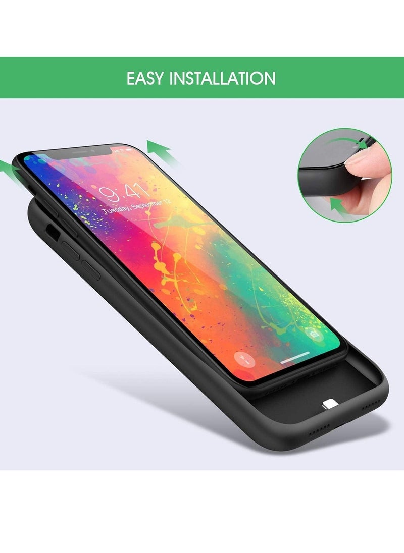 Battery Case for iPhone 11 Pro Max, 4500mAh Protective Portable Charging Case, Rechargeable Extended Battery Pack Power Backup Cover for Apple - Image 2