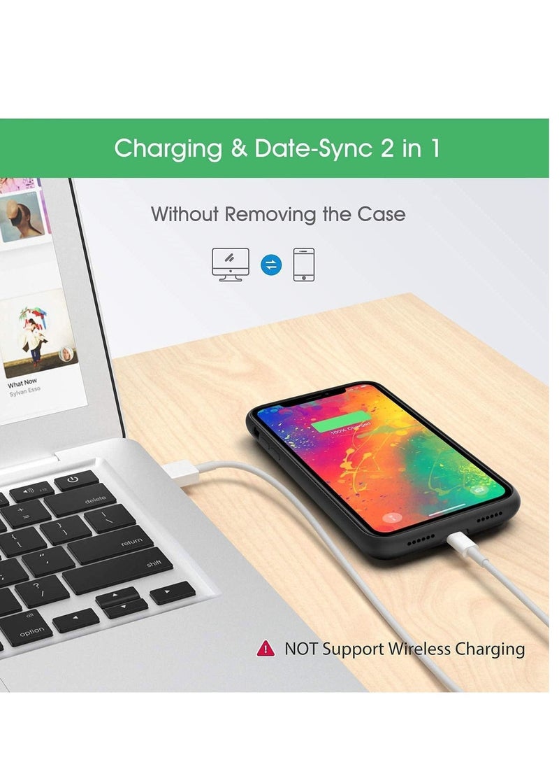 Battery Case for iPhone 11 Pro Max, 4500mAh Protective Portable Charging Case, Rechargeable Extended Battery Pack Power Backup Cover for Apple - Image 3