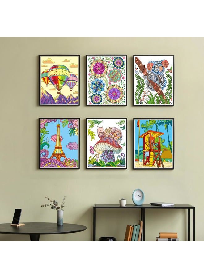 Kalysky Adult Coloring Books Set:3 Coloring Books for Adults Animal Flowers & Other Themes Designs.Coloring Books for Adults to Relax and Relieve Anxiety - Image 3