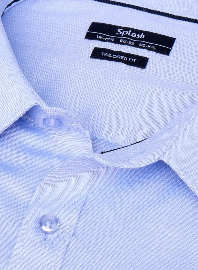 Splash FAV Men Regular Fit Textured Long Sleeve Shirt