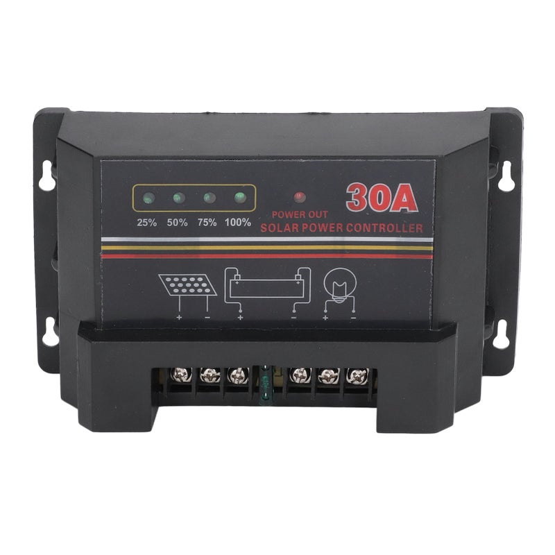 Solar Charge Discharge Controller High Speed CPU Microprocessor Multiple Protections Data Transmission 12V Solar Controller30A - Image 4