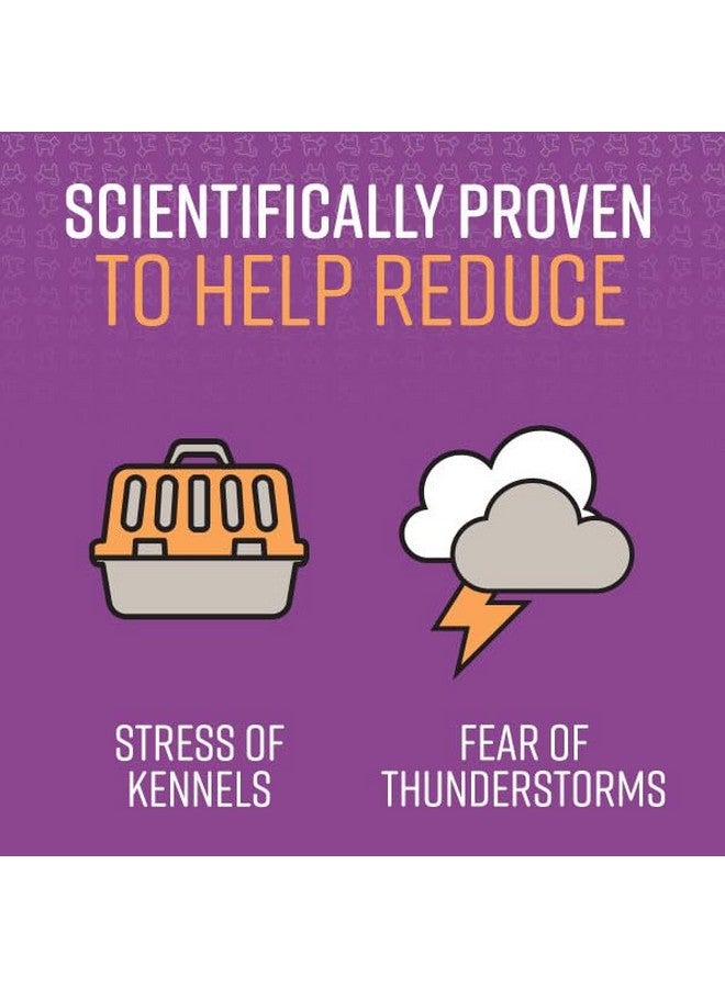 Sentry Calming Chews for Dogs, Calming Aid Helps to Manage Stress & Anxiety, with Pheromones That May Help Curb Destructive Behavior & Separation Anxiety, Calming Health Supplement for Dogs, 60 Count - Image 3