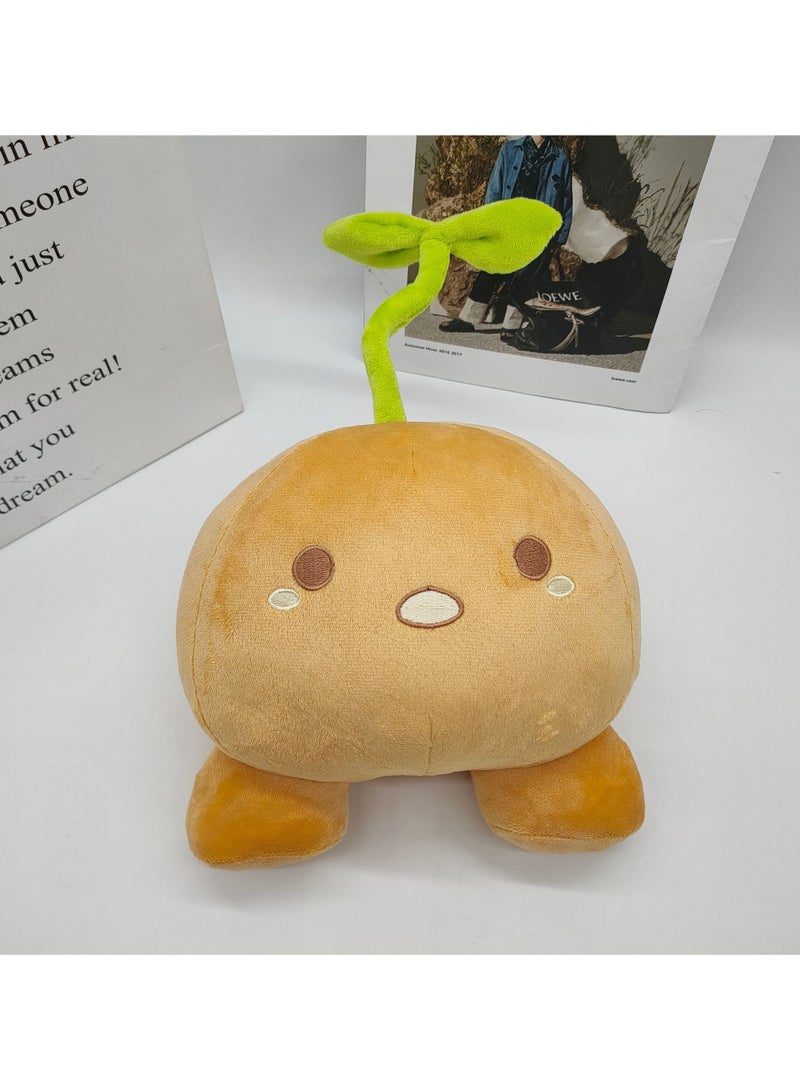 General Omori sprout mole sprouted potato plush doll Gaming peripheral plush toys bring a warm and healing hugging experience  - Image 3