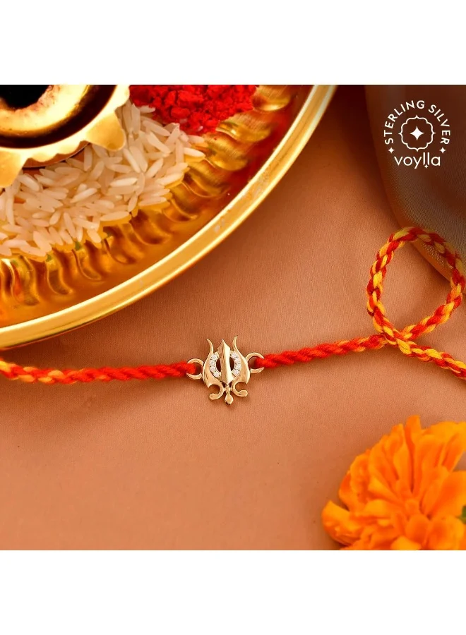 فويلا راخي فضة استرليني 925 مطلي بالذهب المايكرو