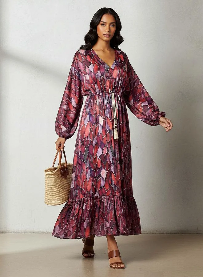Splash FAV Printed Kaftan Women Dress Viscose