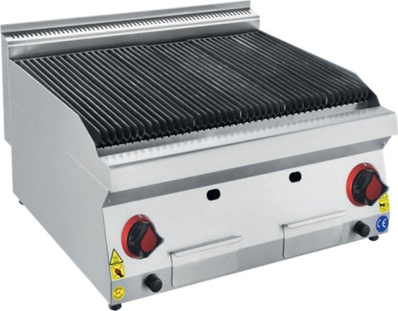 CSA İnox Karacasan Industrial 700 Series Counter Top LPG Cylinder Water Grill 