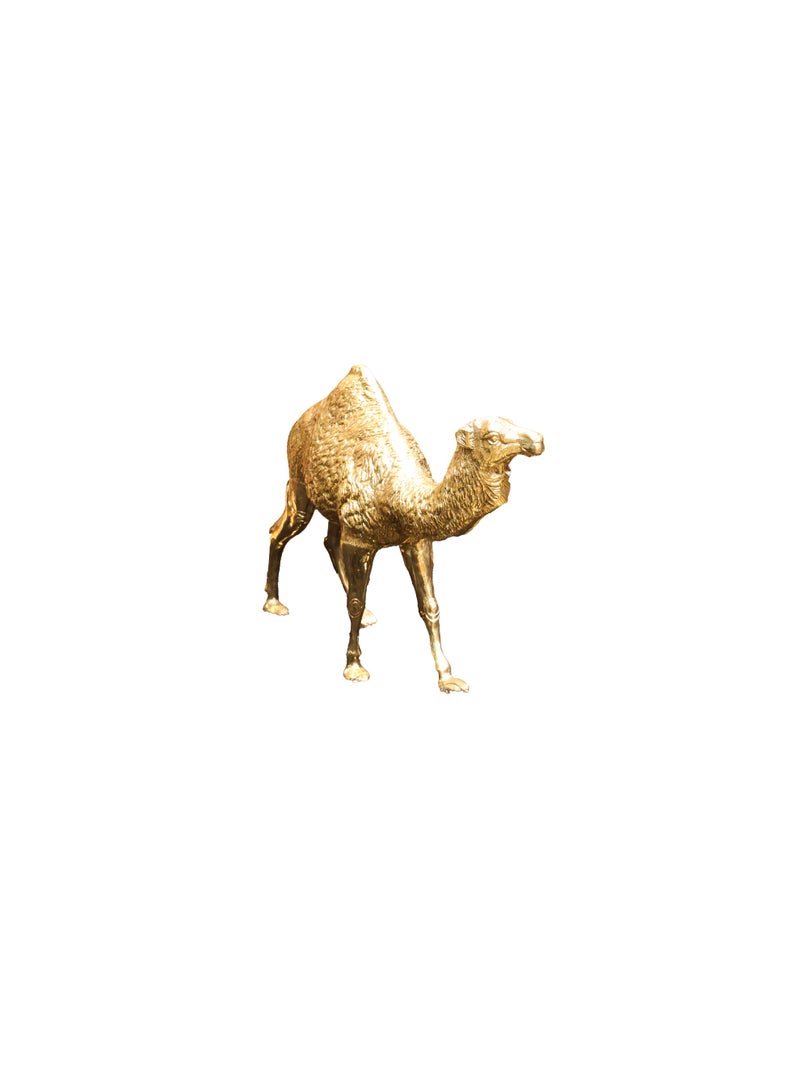 This handcrafted solid brass camel sculpture - Image 5