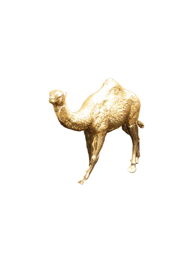 This handcrafted solid brass camel sculpture - Image 3
