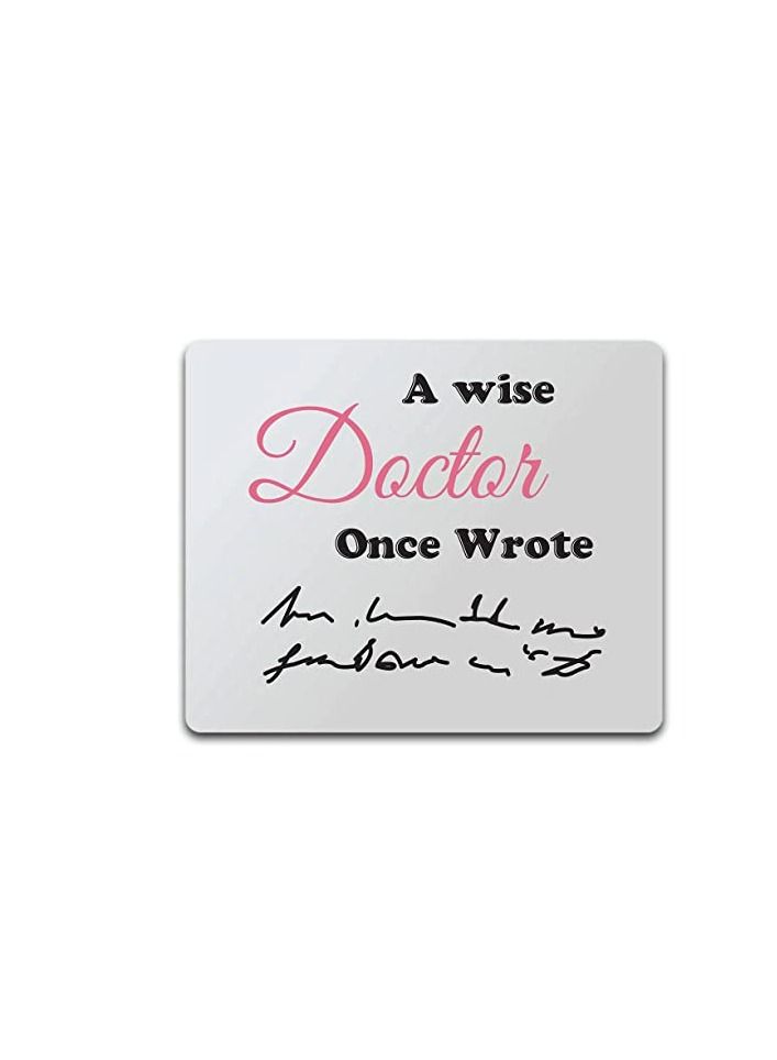 PRINTSHOP4ME Comfort And Ergonomic printed Mouse Pad gift to Celebrate Doctors Day Design 2 - Image 1
