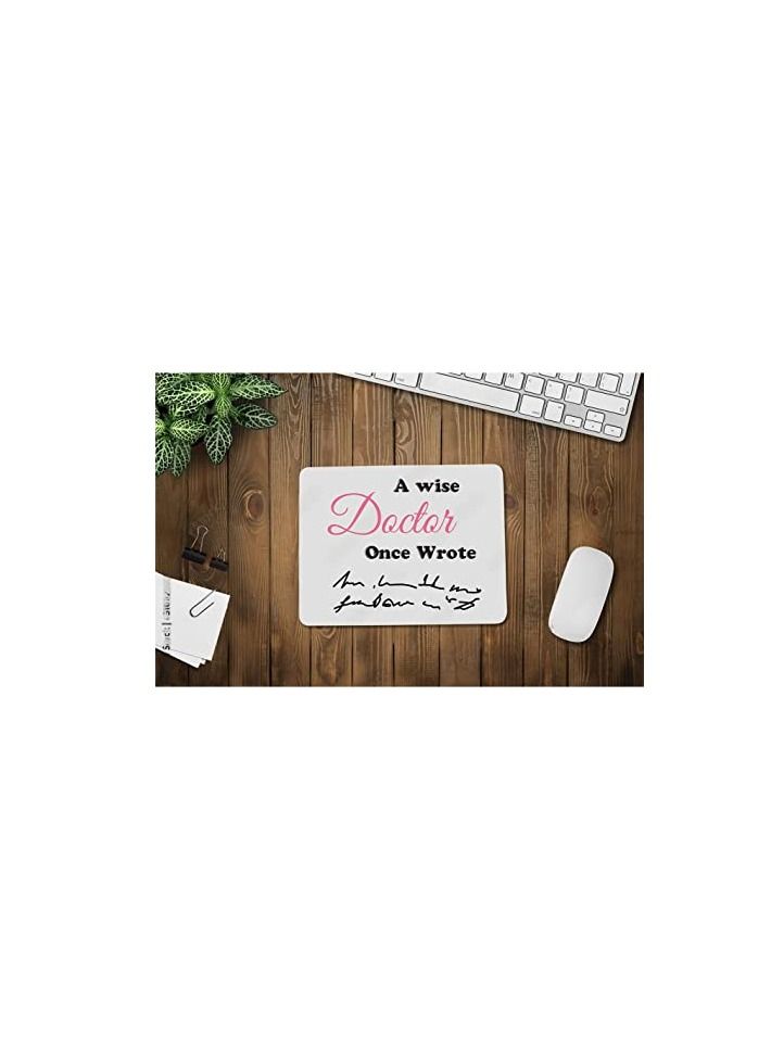 PRINTSHOP4ME Comfort And Ergonomic printed Mouse Pad gift to Celebrate Doctors Day Design 2 - Image 3