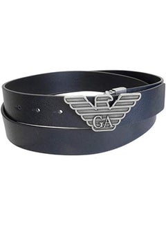 armani Armani Leather Double Face Belt Black Belt Two Buckle Set Box for Men  - Image 3