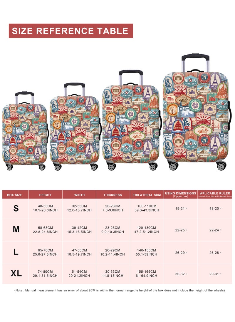 URbazaar Elastic Travel Luggage Cover Travel Suitcase Protective Cover for Trunk Case Apply to 18-30 inch luggage Suitcase Cover  - Image 3