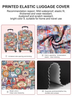 URbazaar Elastic Travel Luggage Cover Travel Suitcase Protective Cover for Trunk Case Apply to 18-30 inch luggage Suitcase Cover  - Image 4