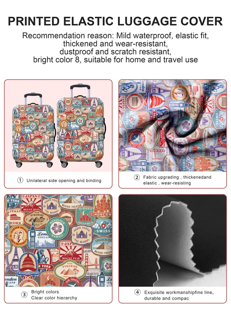 URbazaar Elastic Travel Luggage Cover Travel Suitcase Protective Cover for Trunk Case Apply to 18-30 inch luggage Suitcase Cover  - Image 4