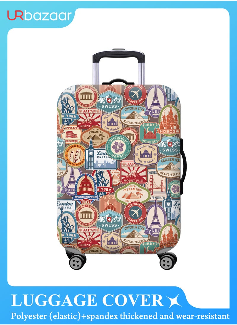 URbazaar Elastic Travel Luggage Cover Travel Suitcase Protective Cover for Trunk Case Apply to 18-30 inch luggage Suitcase Cover  - Image 1