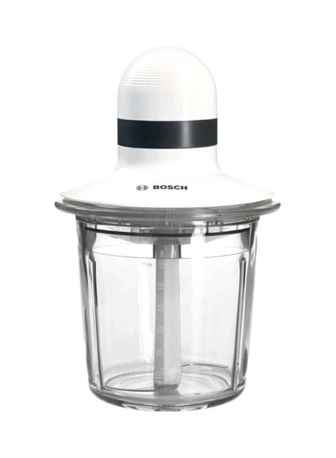BOSCH Mini Chopper 1500 ml 550 W MMR15A1 White/Black - Image 2
