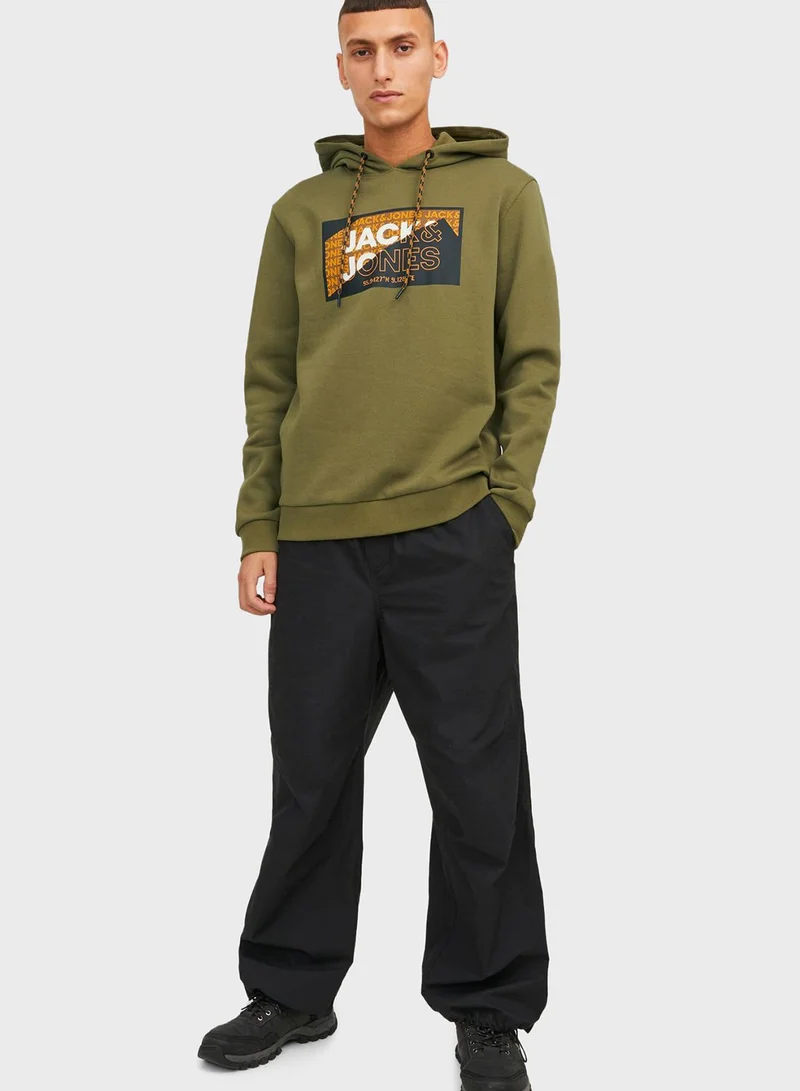 JACK & JONES Logo Hoodie