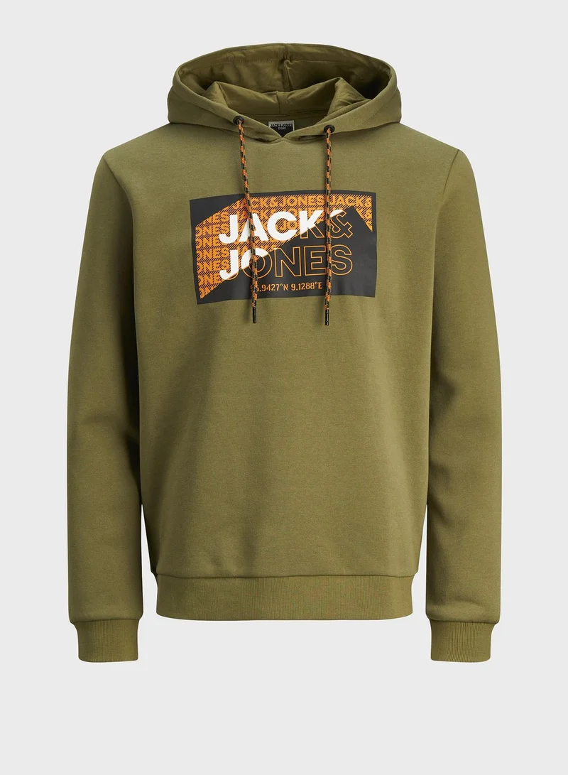 JACK & JONES Logo Hoodie