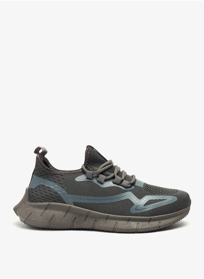 شو اكسبرس Panelled Lace-Up Sports Shoes