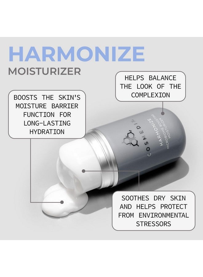 كوزميديكس مرطب كوزميدكس هارمونايز المعزز للميكروبيوم - منتجات العناية بالبشرة خفيفة الوزن للغاية غنية بالبريبايوتيك لبشرة أكثر نعومة ونضارة - لوشن للوجه لجميع أنواع البشرة - Image 2