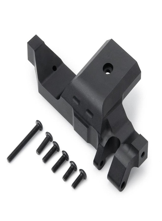 RCLIONS قاعدة تثبيت محرك من سبائك الألومنيوم من RCLIONS لقطع غيار سيارات الزحف TRX4 T4 1/10 RC (أسود) - Image 1