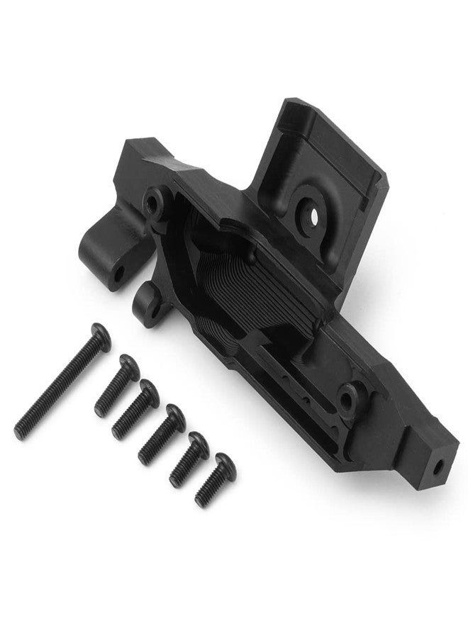 RCLIONS قاعدة تثبيت محرك من سبائك الألومنيوم من RCLIONS لقطع غيار سيارات الزحف TRX4 T4 1/10 RC (أسود) - Image 5