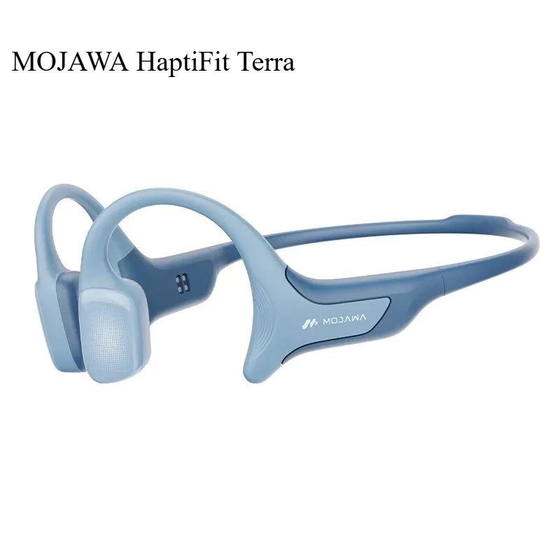Mojawa Terra Wireless Smart Bone Conduction Sports Swimming Headset, Blue - Image 1