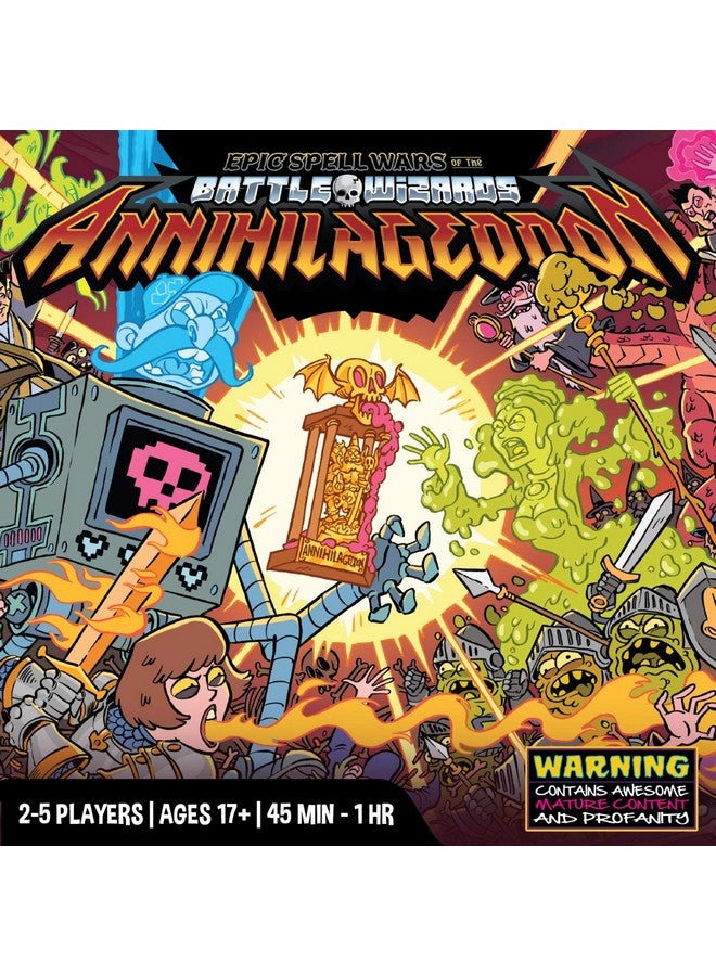 CRYPTOZOIC ENTERTAINMENT Epic Spell Wars of the Battle Wizards: ANNIHILAGEDDON Deck-Building Game - Image 3